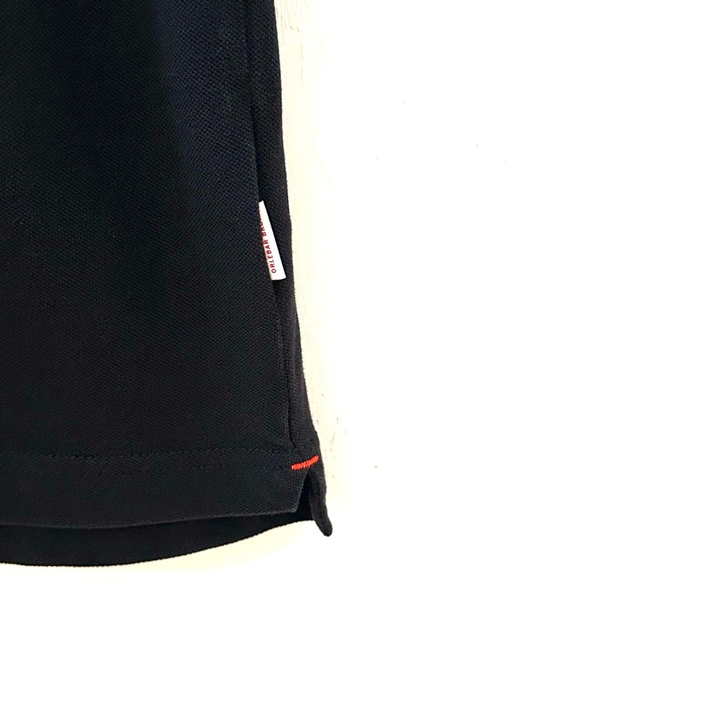 Orlebar Brown Black Short-Sleeve Polo - Picture 3 of 5
